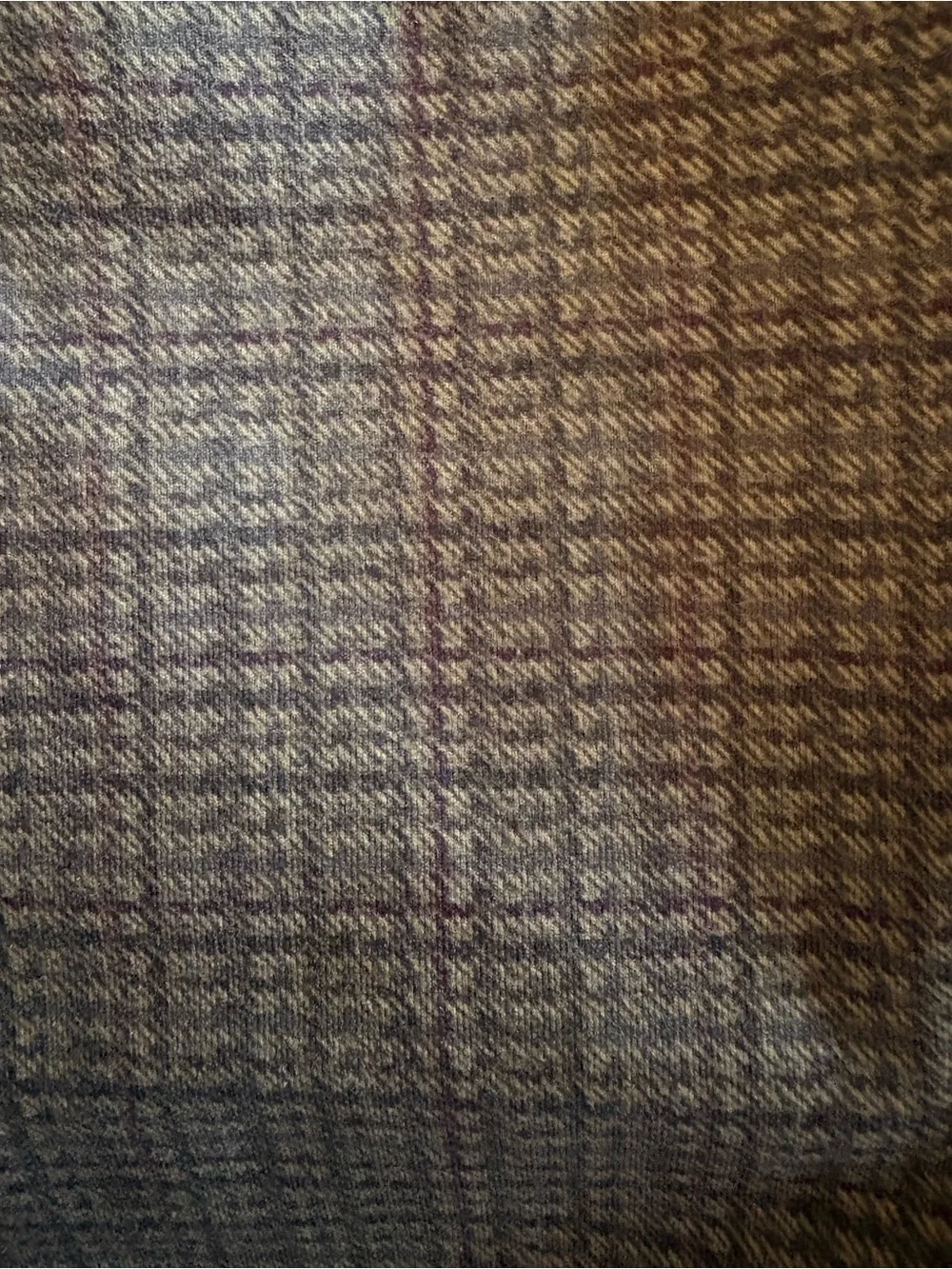 Kira Grace Refined Yoga Cami Support Top Brown Houndstooth Plaid VGUC medium